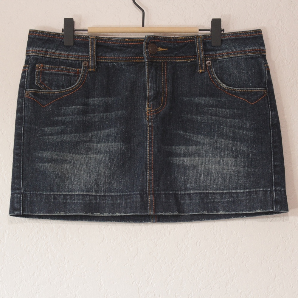 SO Blue Denim Skirt
